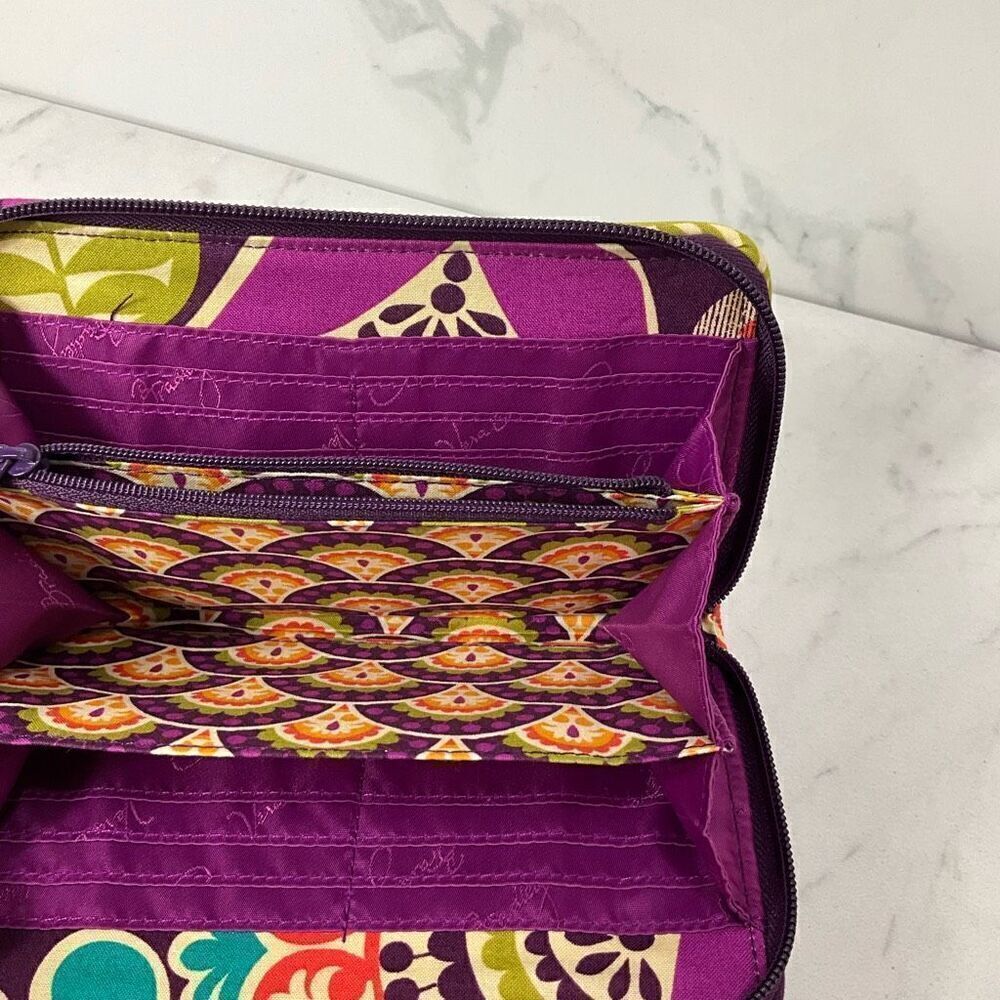 VERA BRADLEY Zip Around Wallet - Picture 3 of 3